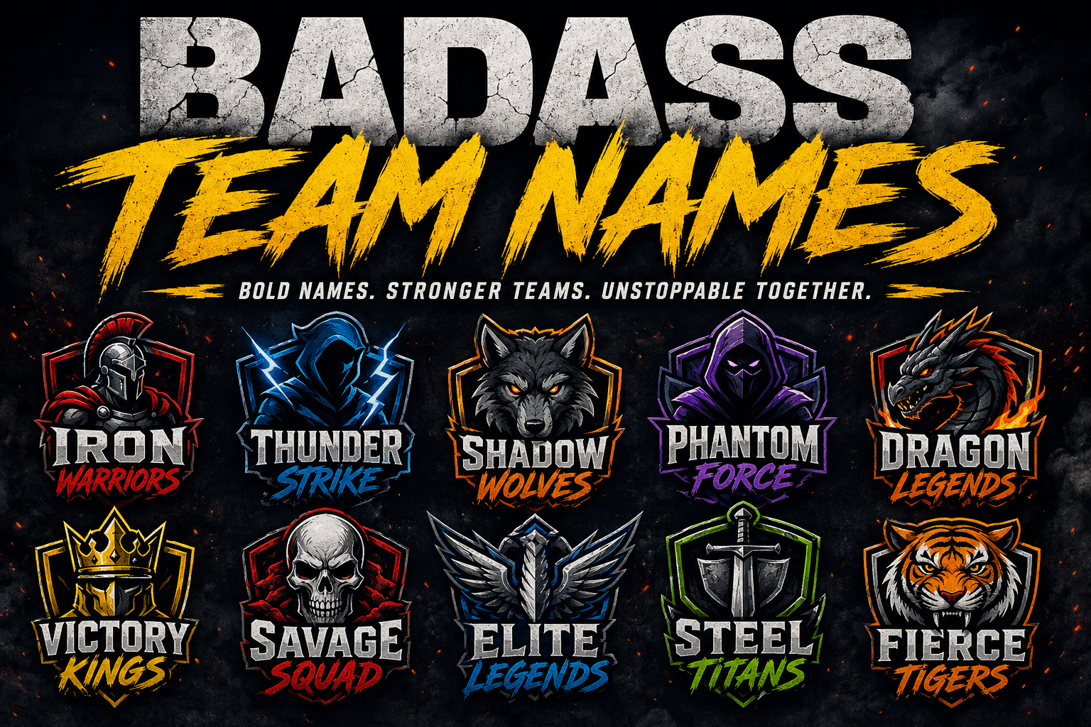 Badass Team Names