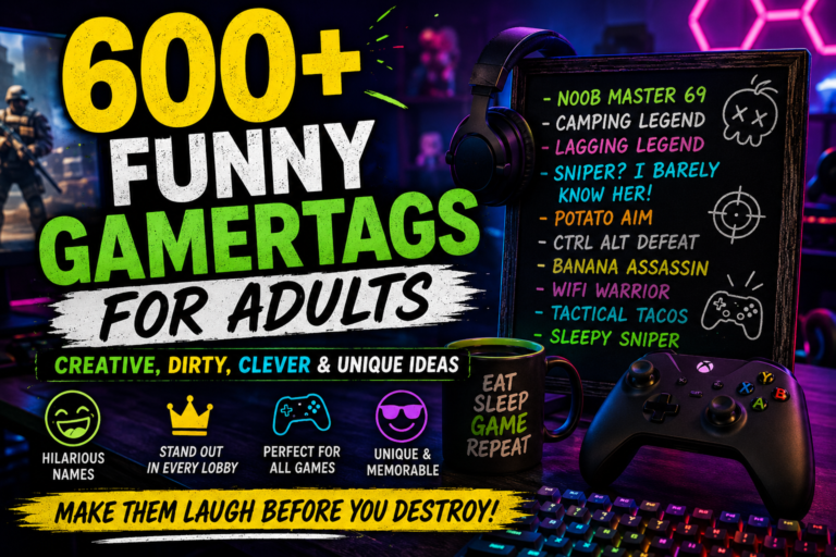 funny gamertags