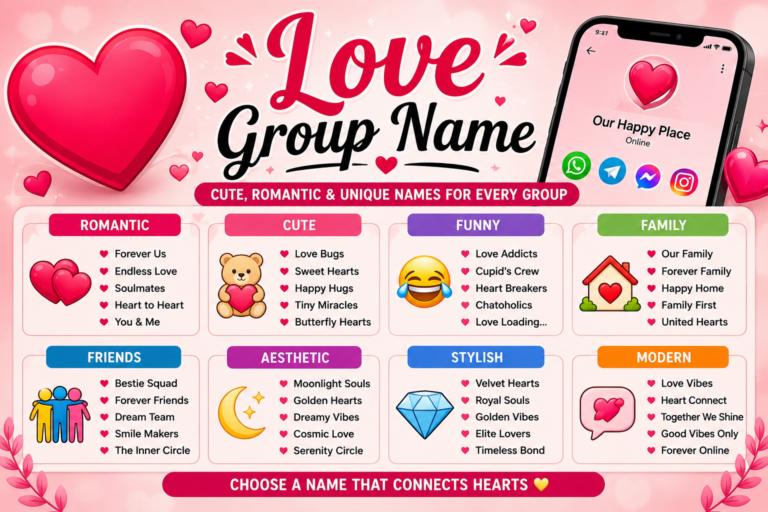 Love Group Name