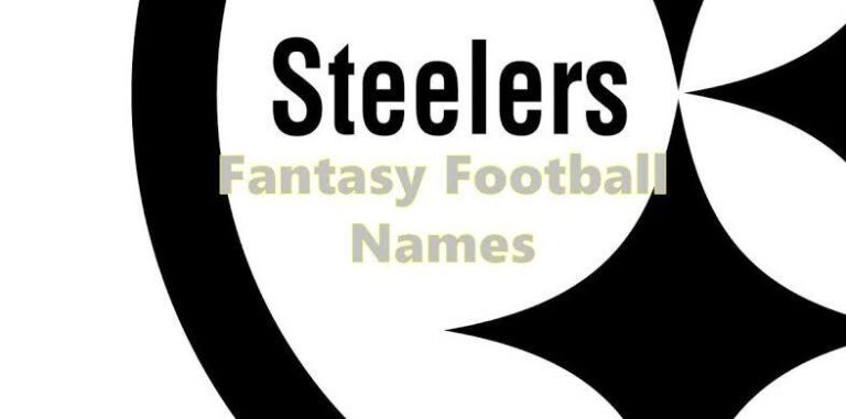 Steelers Fantasy Football Names