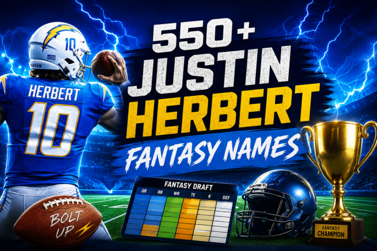 Justin Herbert fantasy name