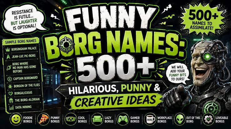 funny borg name