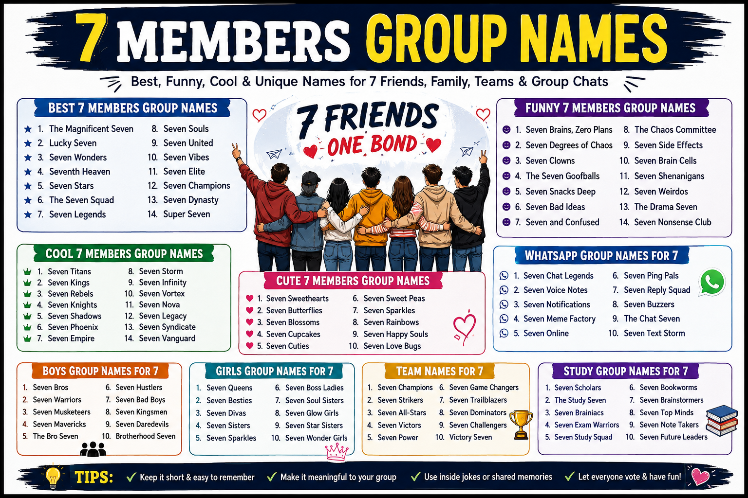 7 members